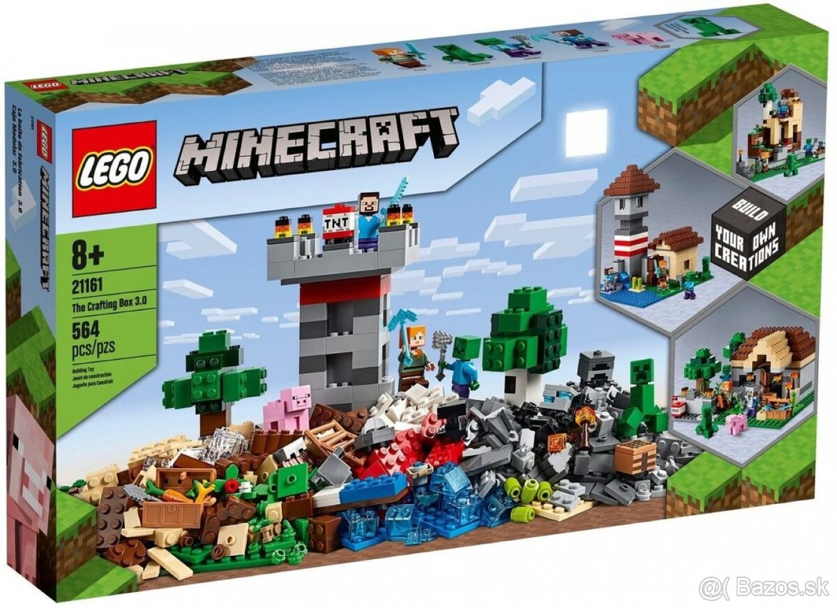 Lego Minecraft 21161 Kreatívny box 3.0