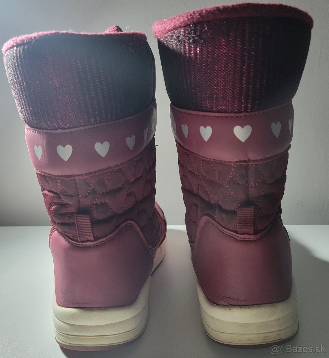 Zimné topánky pre dievča veľkosť 35