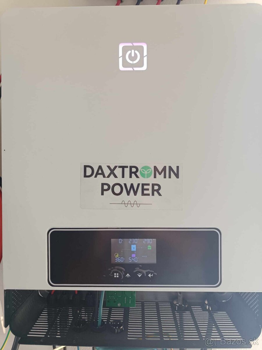 Predám Daxtromn hybridný solárny invertor 10,2kW 48 + WiFi