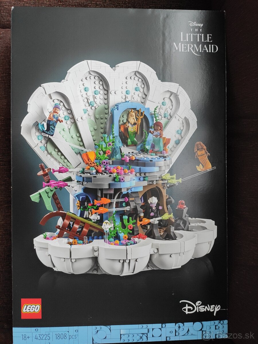 LEGO 43225: Kráľovská lastúra Malej morskej víly