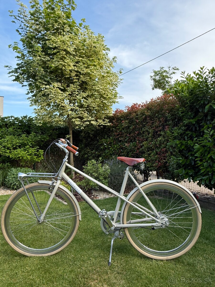 Mestský retro bicykel Veloretti Caféracer Women – ako nový