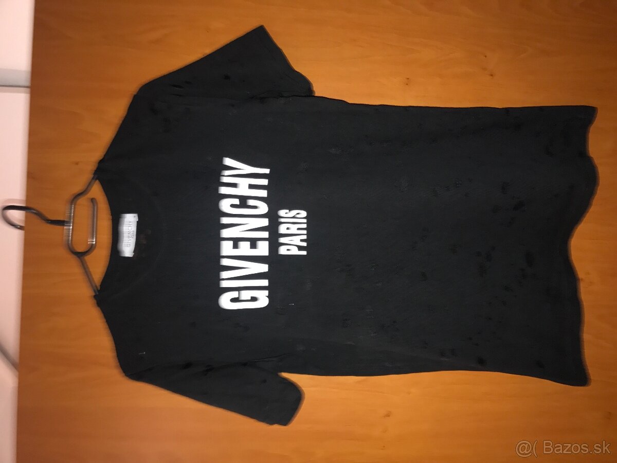 GIVENCHY limited black damske tricko