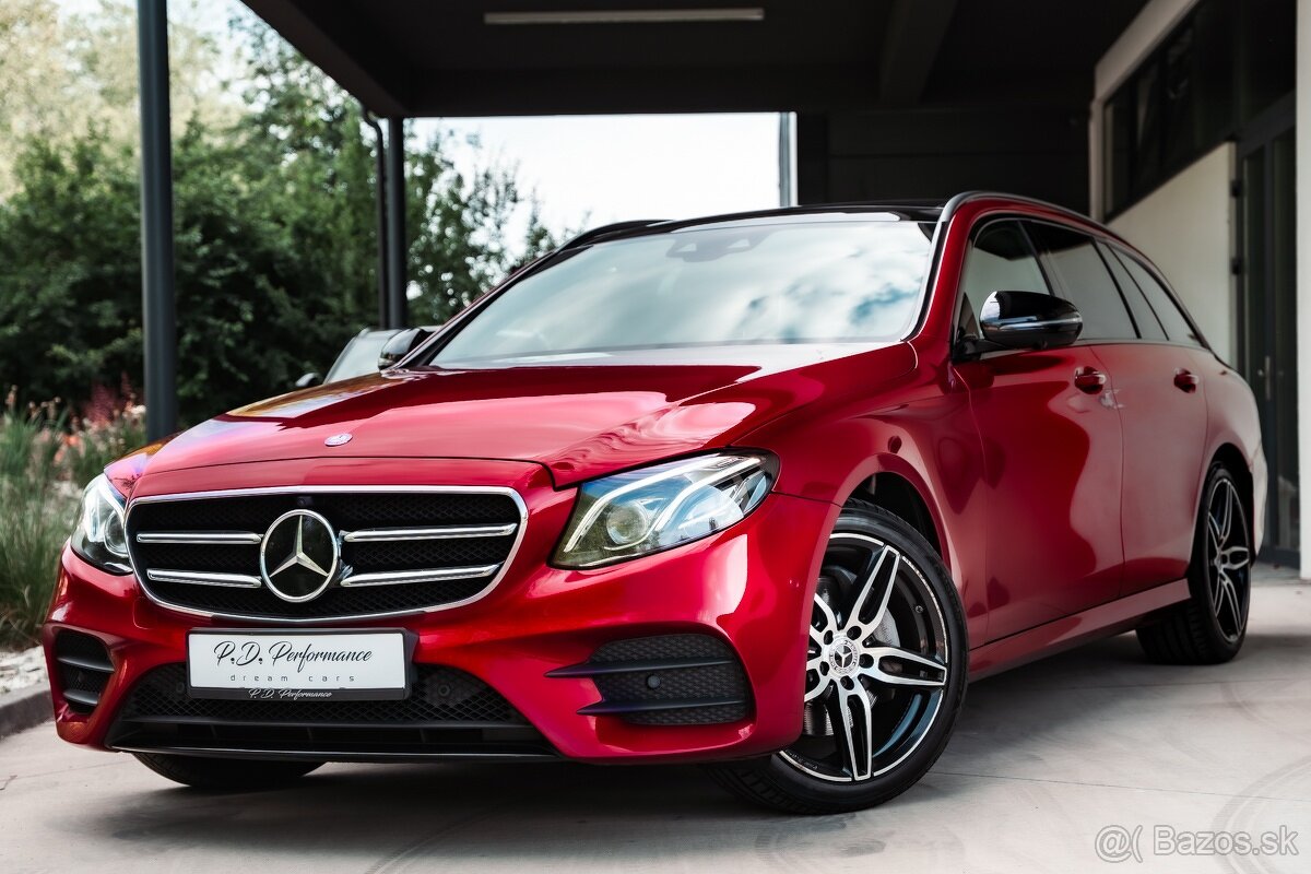 Mercedes-Benz E 220d AMG Line Night Paket Drive Assist +