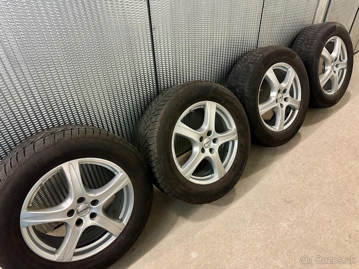 Disky na Landrover + zimné pneu 255/60/R19