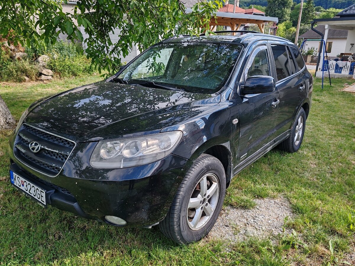 Hyundai Santa Fe 2.2 CRDi, 2007 – na opravu / náhradné diely