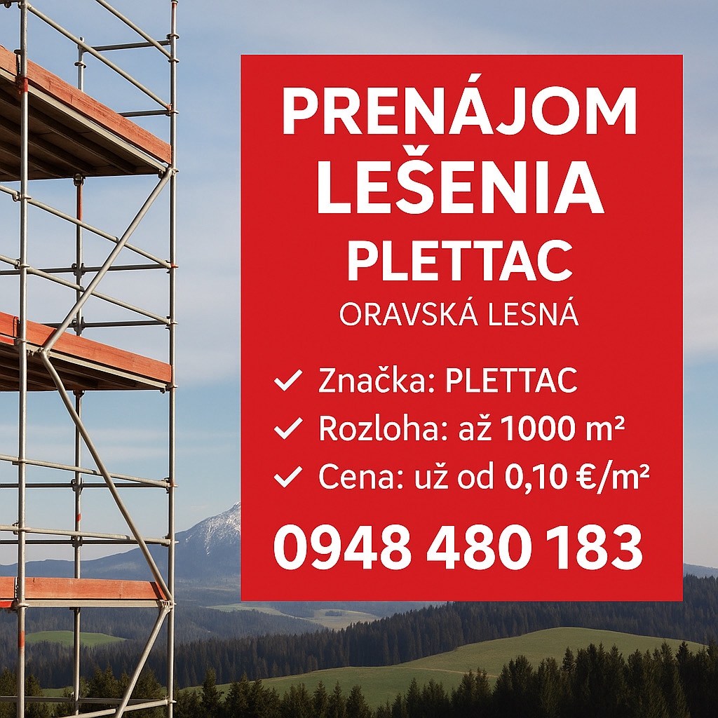 Prenájom lešenia