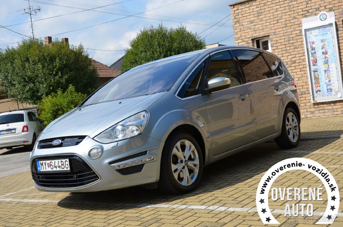 Ford S-Max 2.0 diesel,120kW,Titanium,Automat,Nová prevodovka