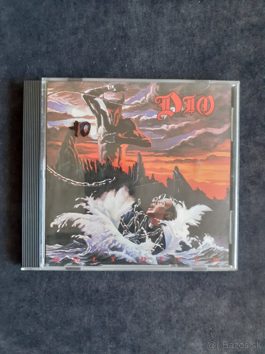 Predám originál CD Dio-Holly Diver 1983 Vertigo