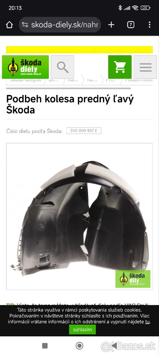 Kúpim Superb 3 podblatnik, nad. ostrek., mriežku,izoláciu