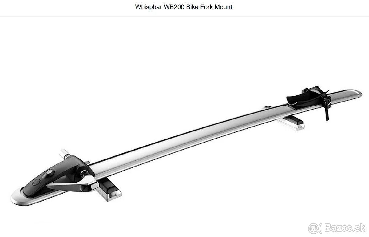 WHISPBAR WB200, strešný nosič na bicykle, nový