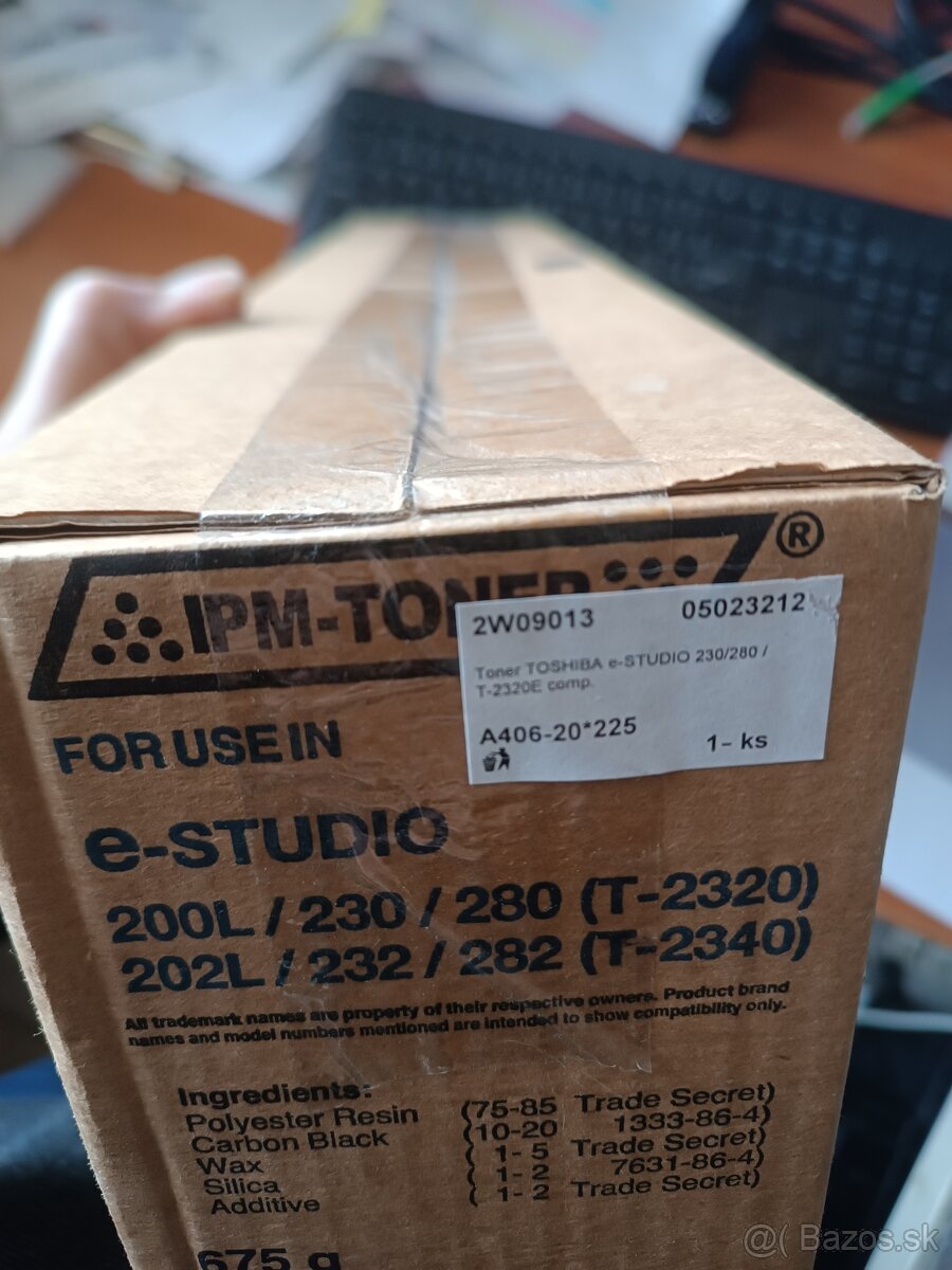 Toner TOSHIBA E-STUDIO 230 na 22 tisíc strán označen T-2320
