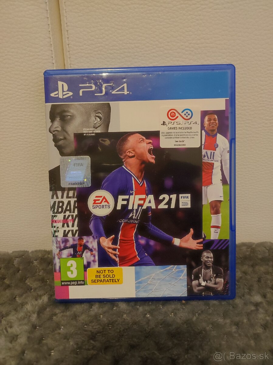 Dobrý den predám hru FIFA 21 (je na PS4 ps5)