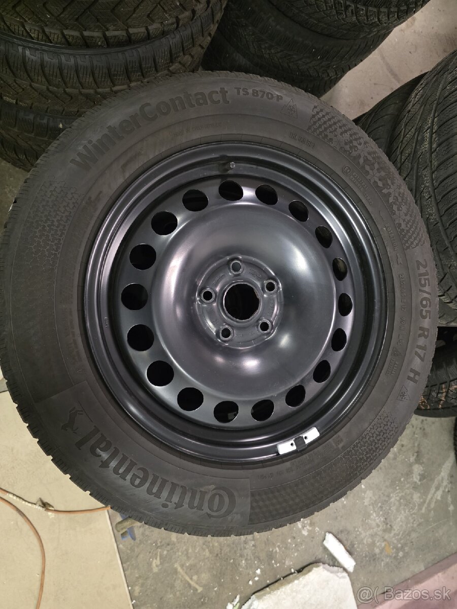 predám zimne kolesa tiguan kodiaq 5x112 r17