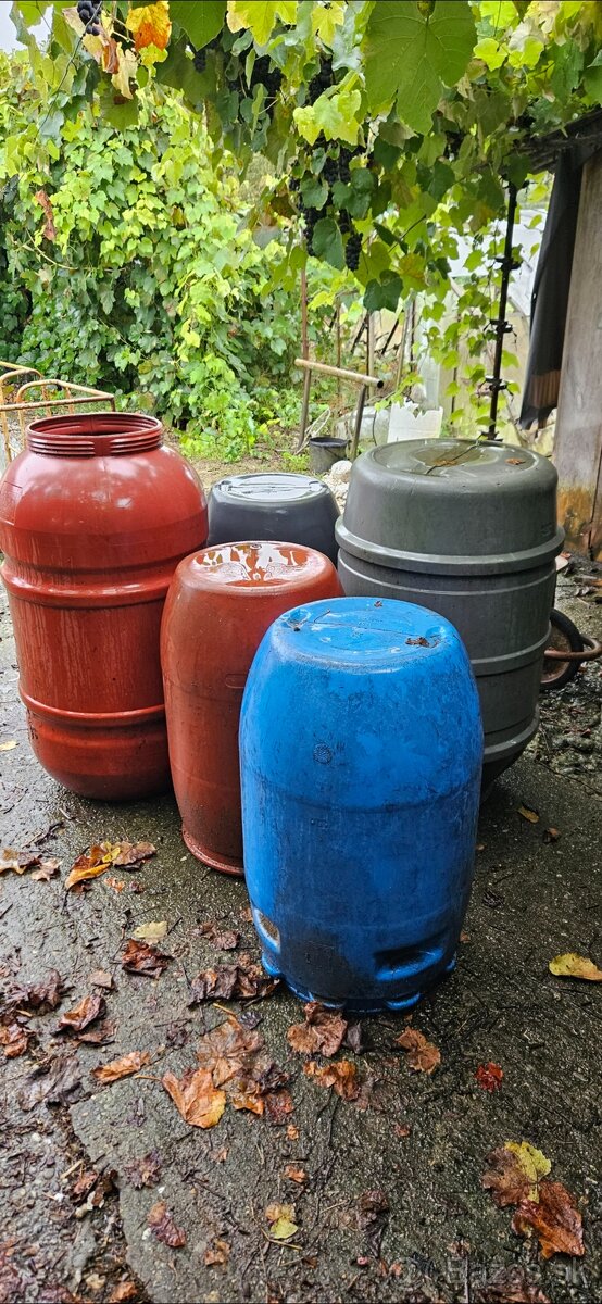 Plastove sudy na kvas 220l a 120l