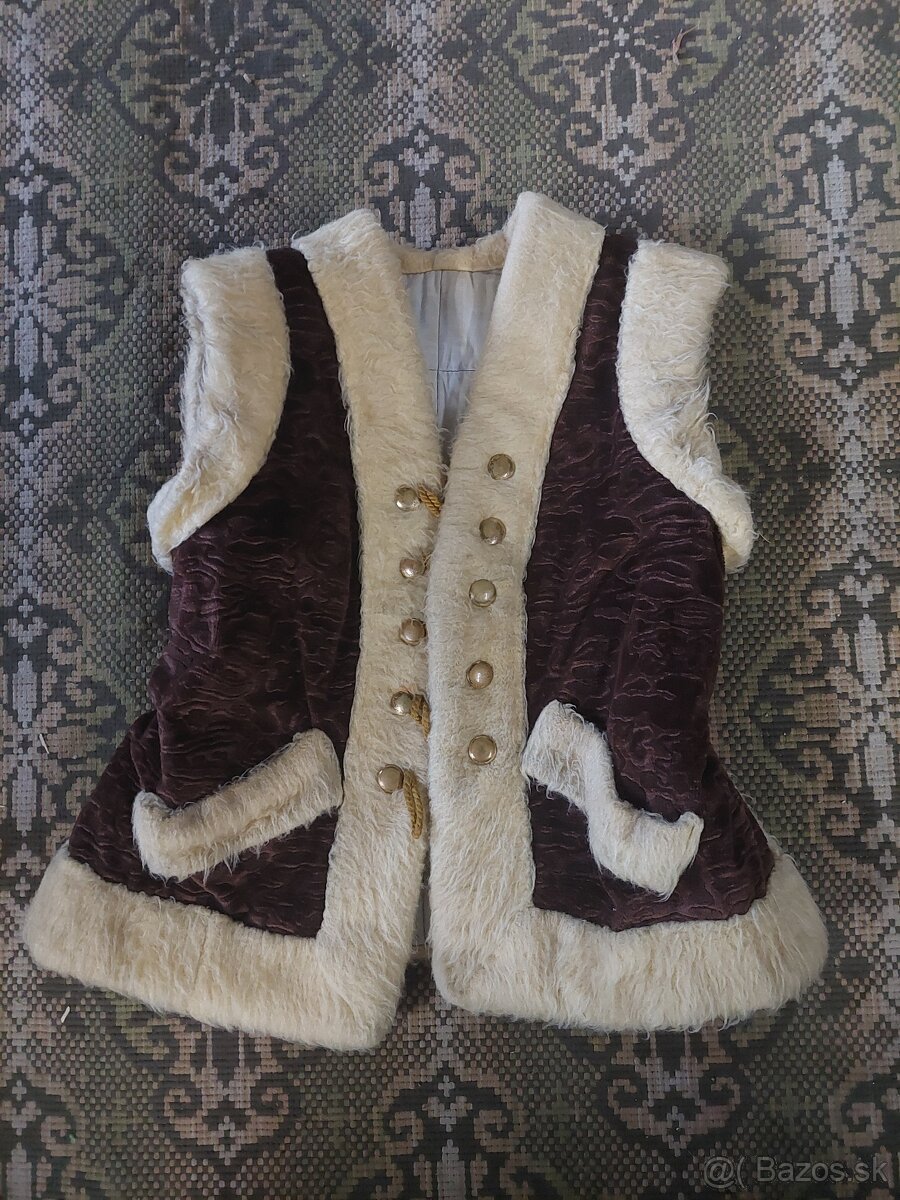 Starodávney kožuch - vesta