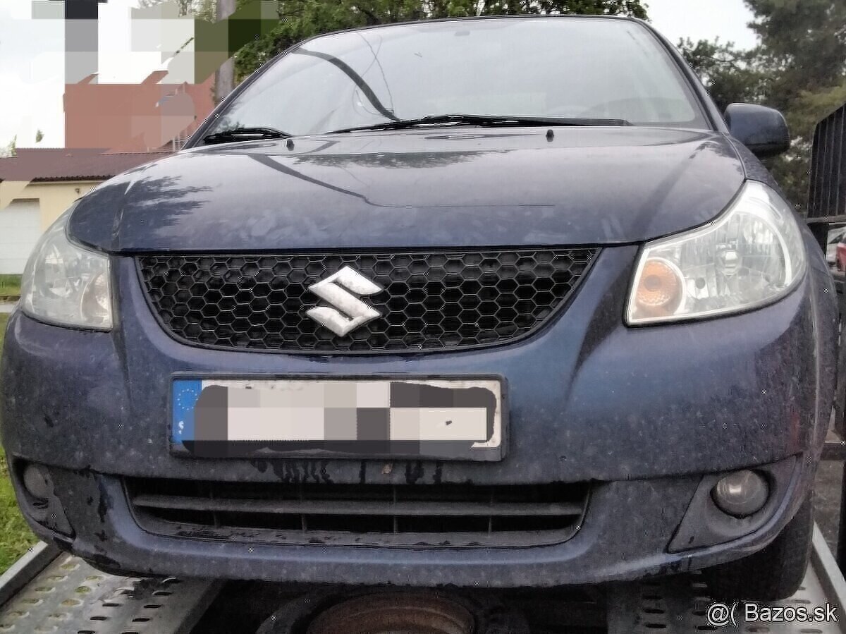 SUZUKI SX4 1.6 2008 SEDAN predám DVERE, NÁRAZNÍK, MOTOR M16A