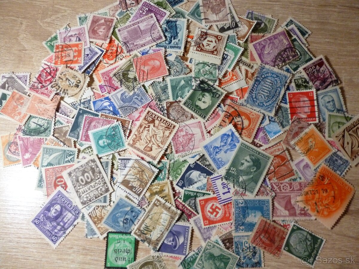 stare znamky mix 270ks