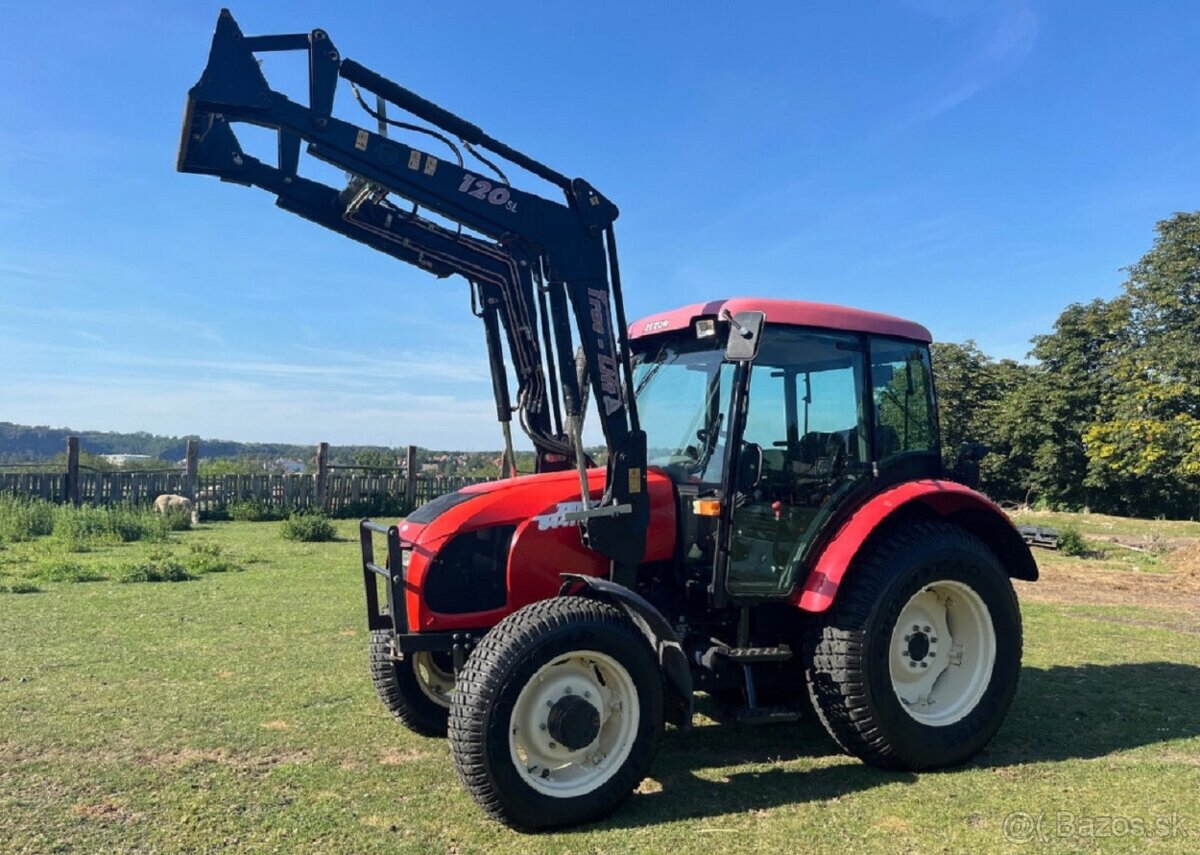traktor#ZetorProxima8441#Čelný nakladač–4-valec84 HP–