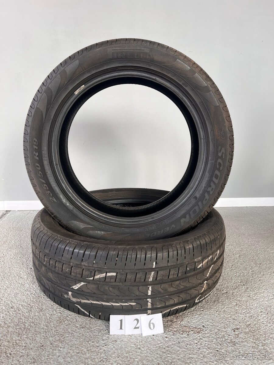 2x Pirelli Scorpion 235/50 R19, Letné