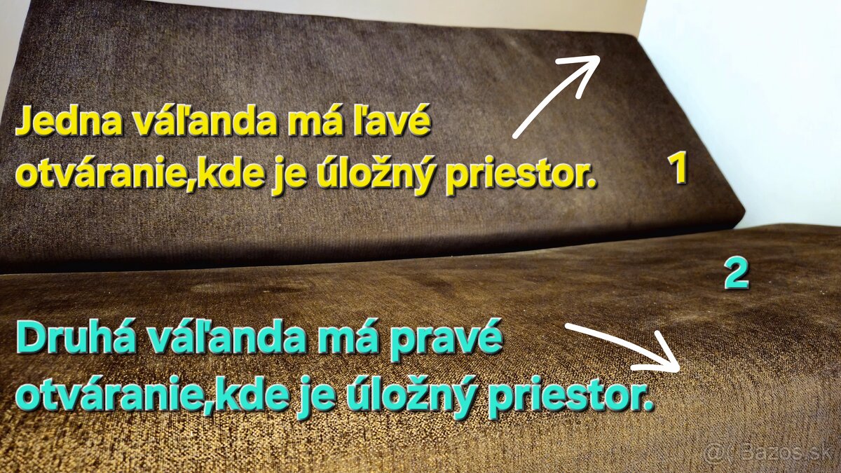 Váľandy 2ks