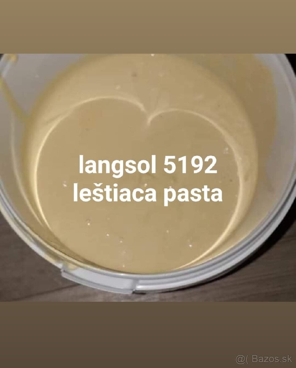 Leštiaca pasta finiš vysoký lesk