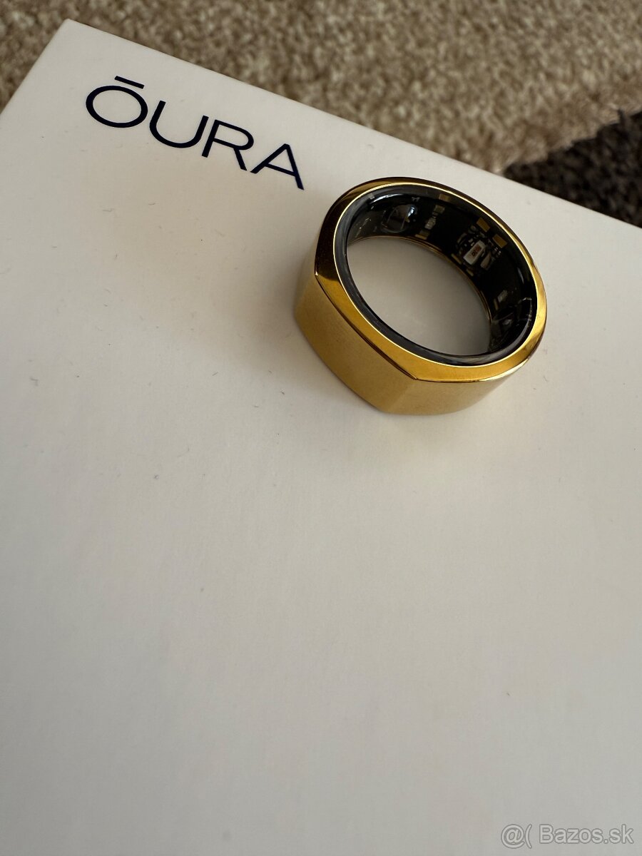 Oura ring 3 heritage gold 8