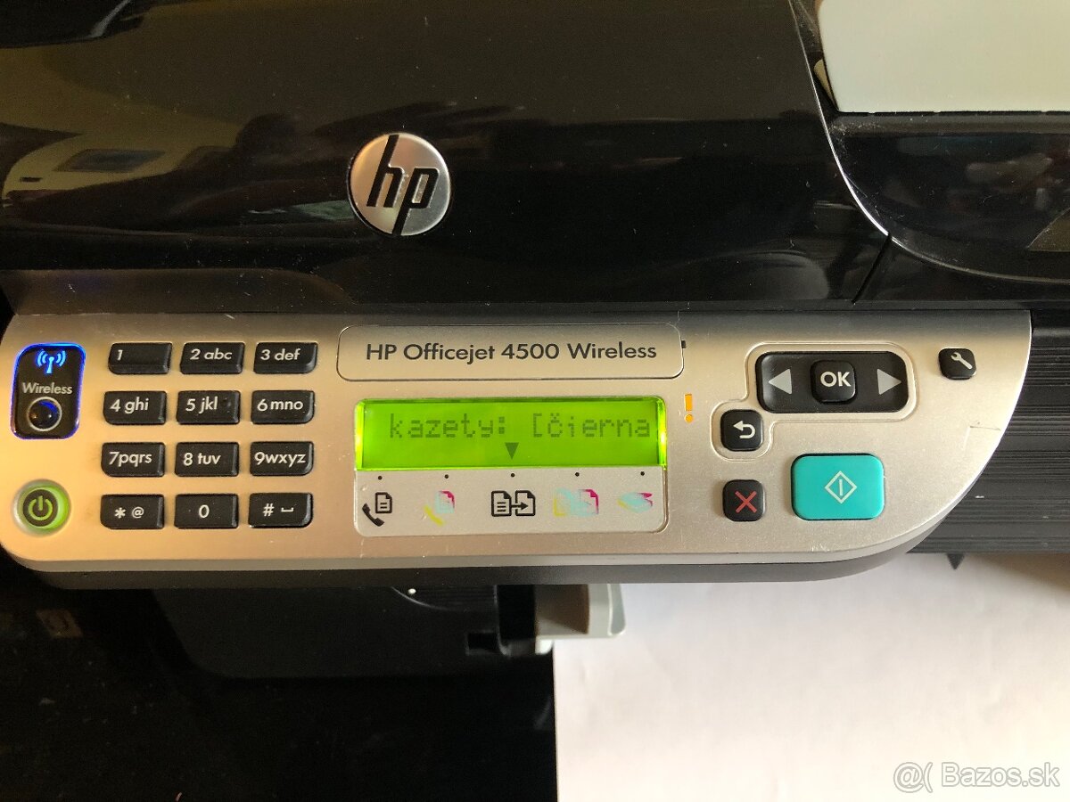 Predám farebnú tlačiareň HP Oficejet 4500 wireles sa 25 eur