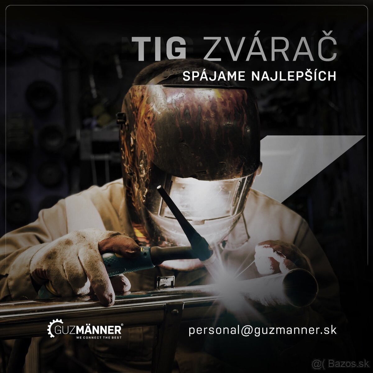 ZVÁRAČ TIG | NEMECKO, GUZMÄNNER s.r.o.