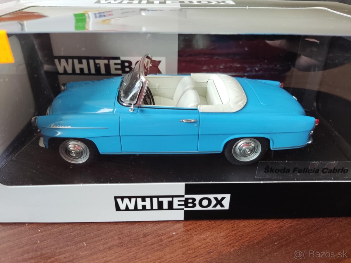 Skoda Felicia Cabrio hellblau 1:24