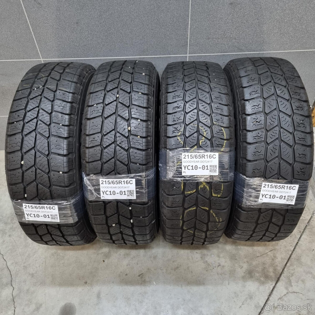 Dodávkové letné pneu 215/65 R16C GOODYEAR DOT2417