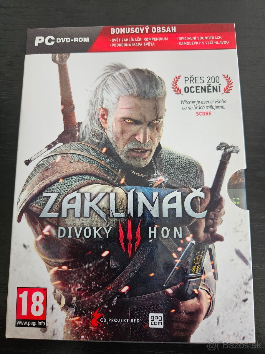 Zaklínač 3 divoký hon - prémiové vydanie PC