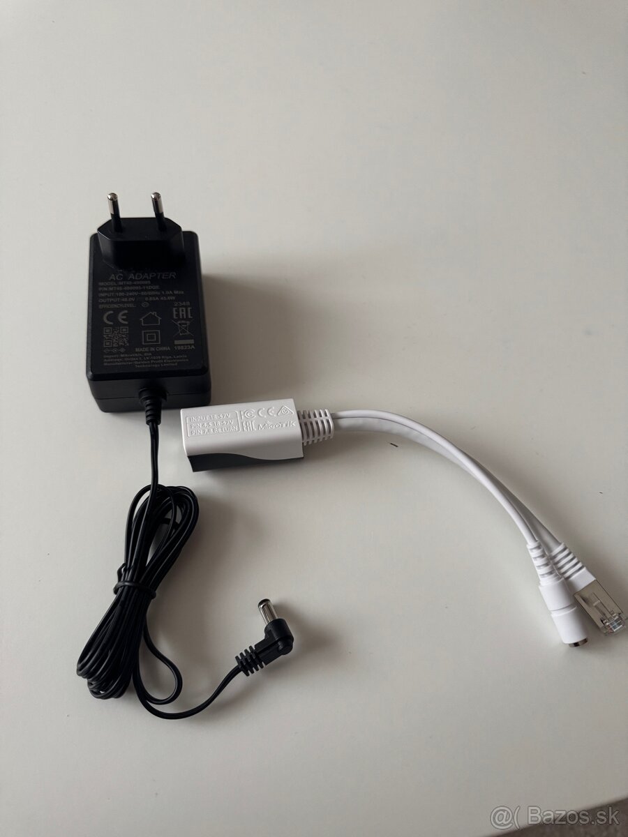 MikroTik pasívne POE Gigabitové