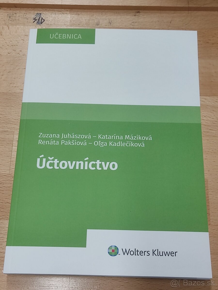 Účtovníctvo - Wolters Kluwer (EUBA)