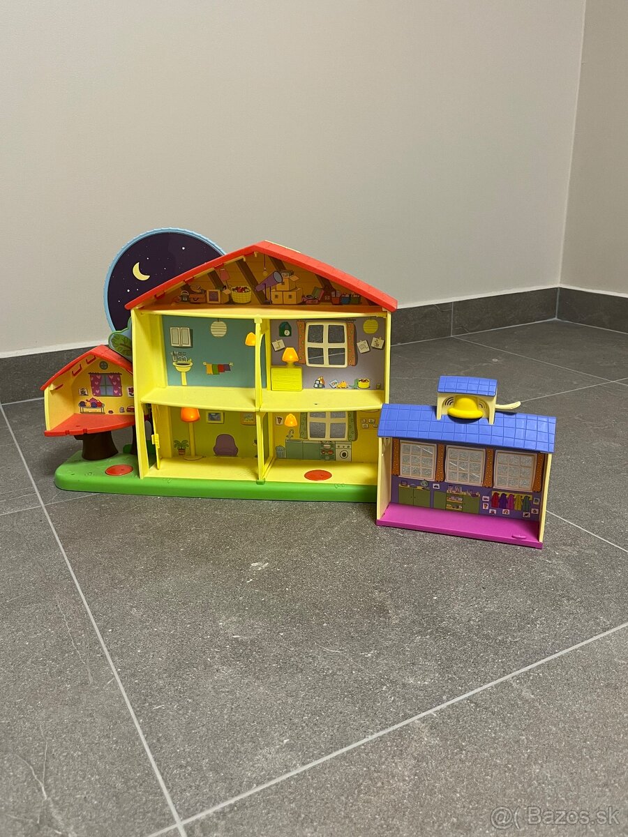 Pepa domcek divadielko postavicky pepa pig