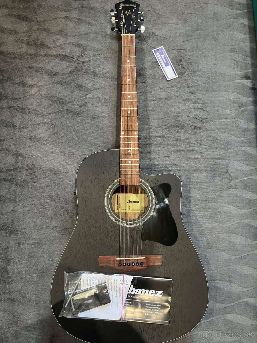 Nová elektroskusticka gitara Ibanez