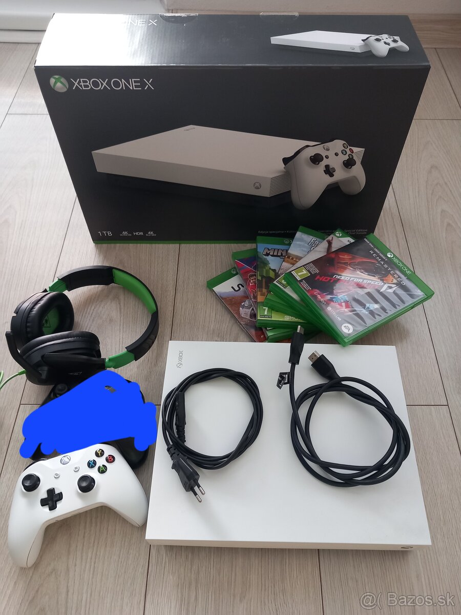 Predám xbox one x 1tb + foto