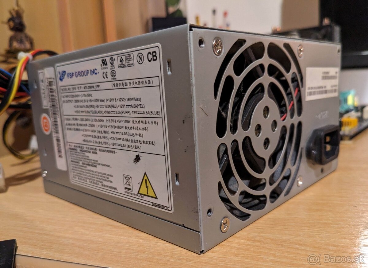 PC Zdroj ATX 250PA