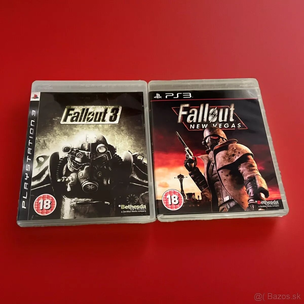 Fallout 3 + Fallout New Vegas PS3 top stave
