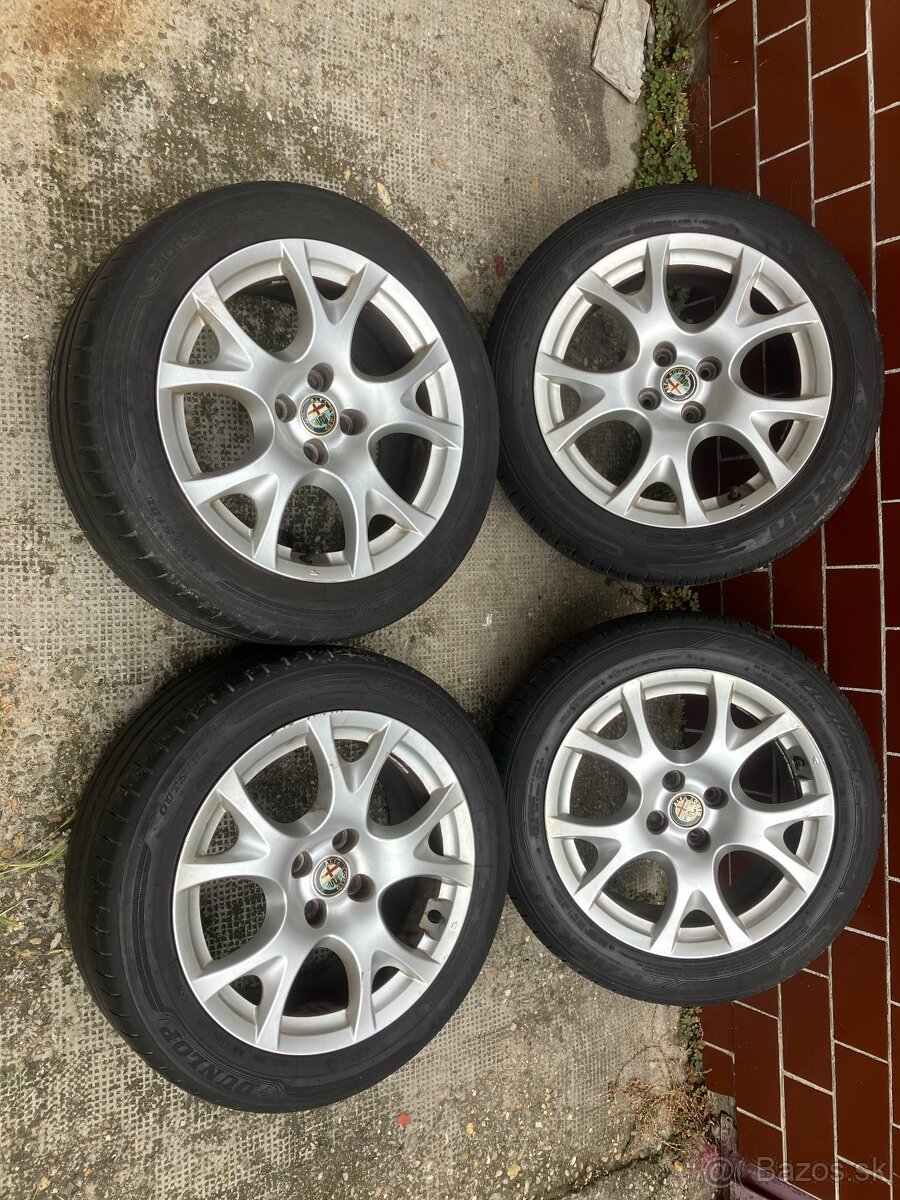 Kolesá Alfa romeo + falken 195/55 R16