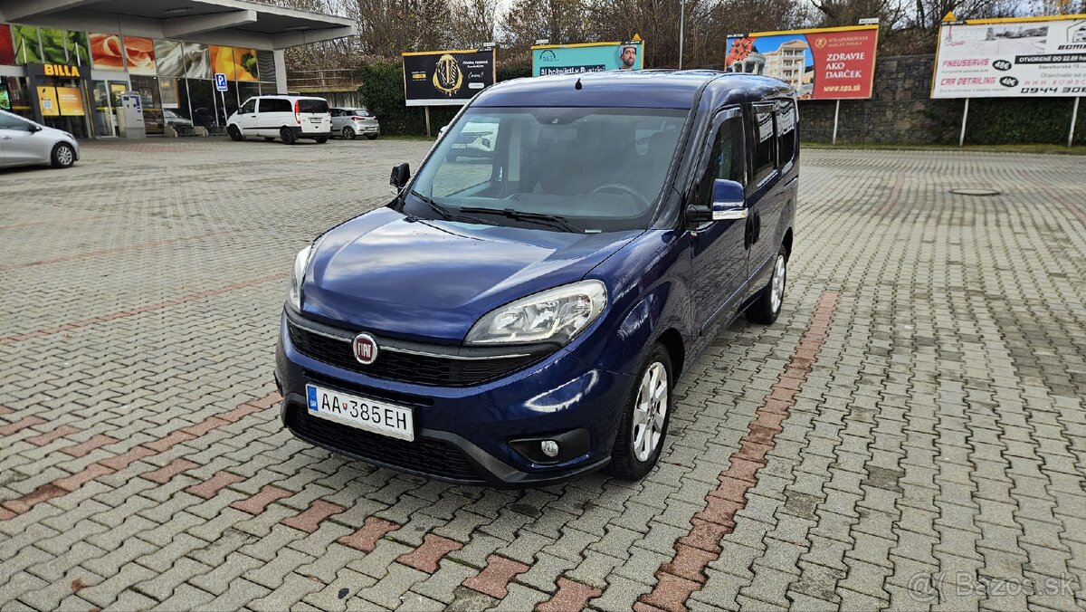 Predám Fiat Doblo 1.6jtd, 77kw, kup.sk, 99000 tis.km