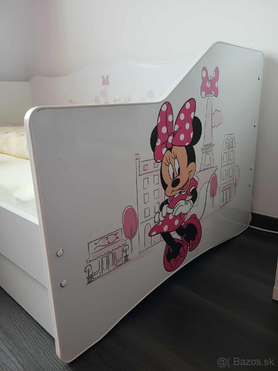 Detská posteľ + písací stôl + stolička