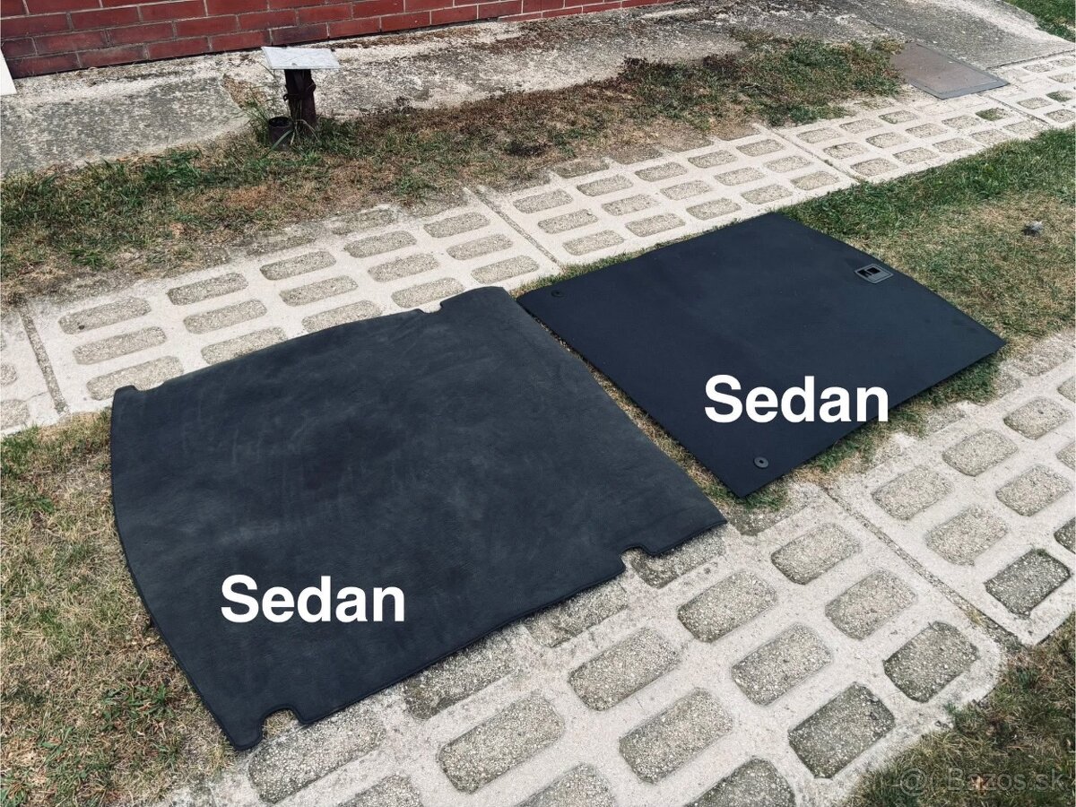 Audi a6c6 sedan/avant pláto/koberčeky kufra