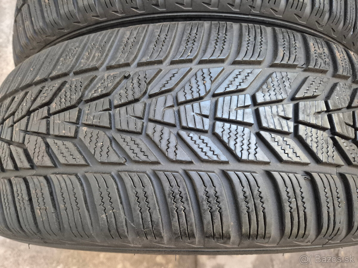 225/60 r17 zimné 2 ks HANKOOK dezén 6 mm DOT2022