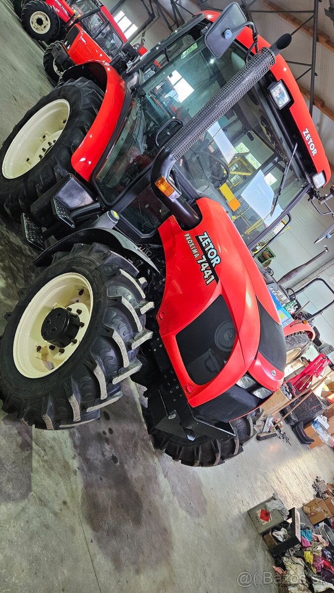 Zetor 7441 holandia 2007 40km/h