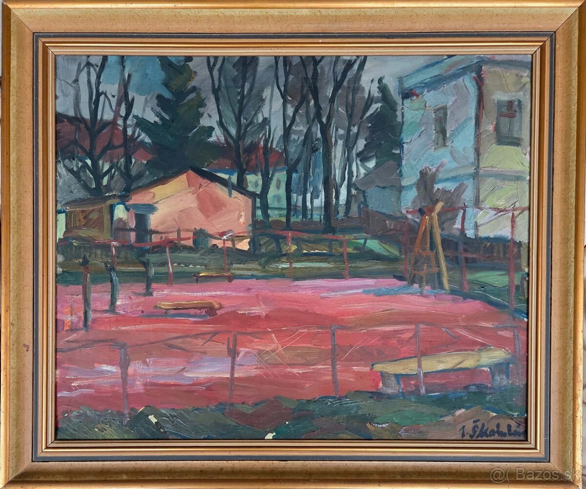 Obraz Juraj Škatulár-Opustené dvorce