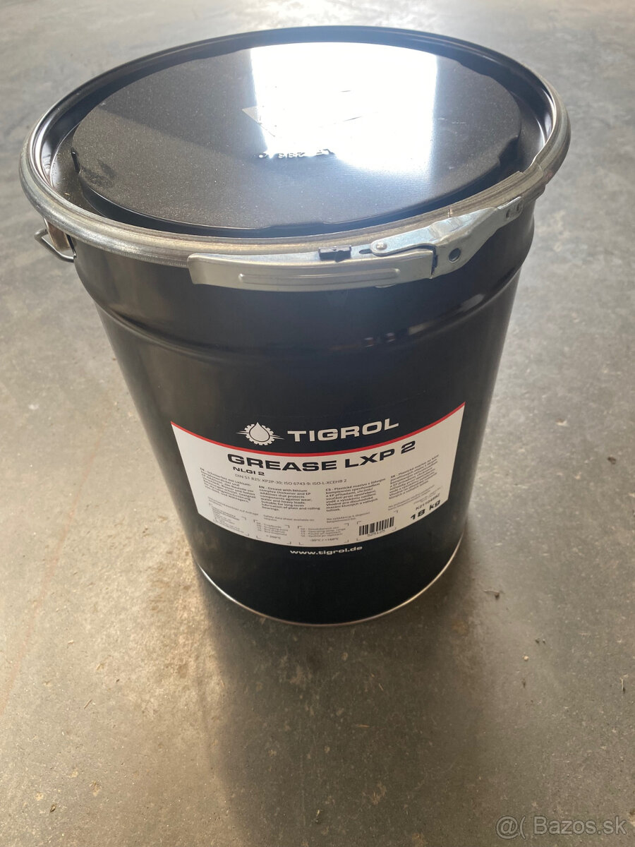 Prodám vazelínu TIGROL Grease LXP 2 18kg
