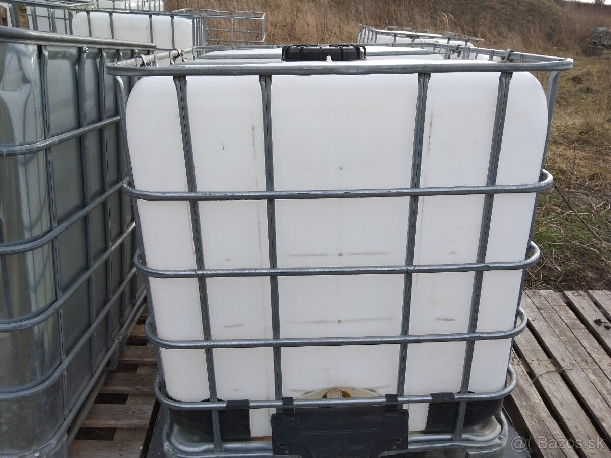 IBC nádrž,kontajner 1000 L aj pre firmy barel