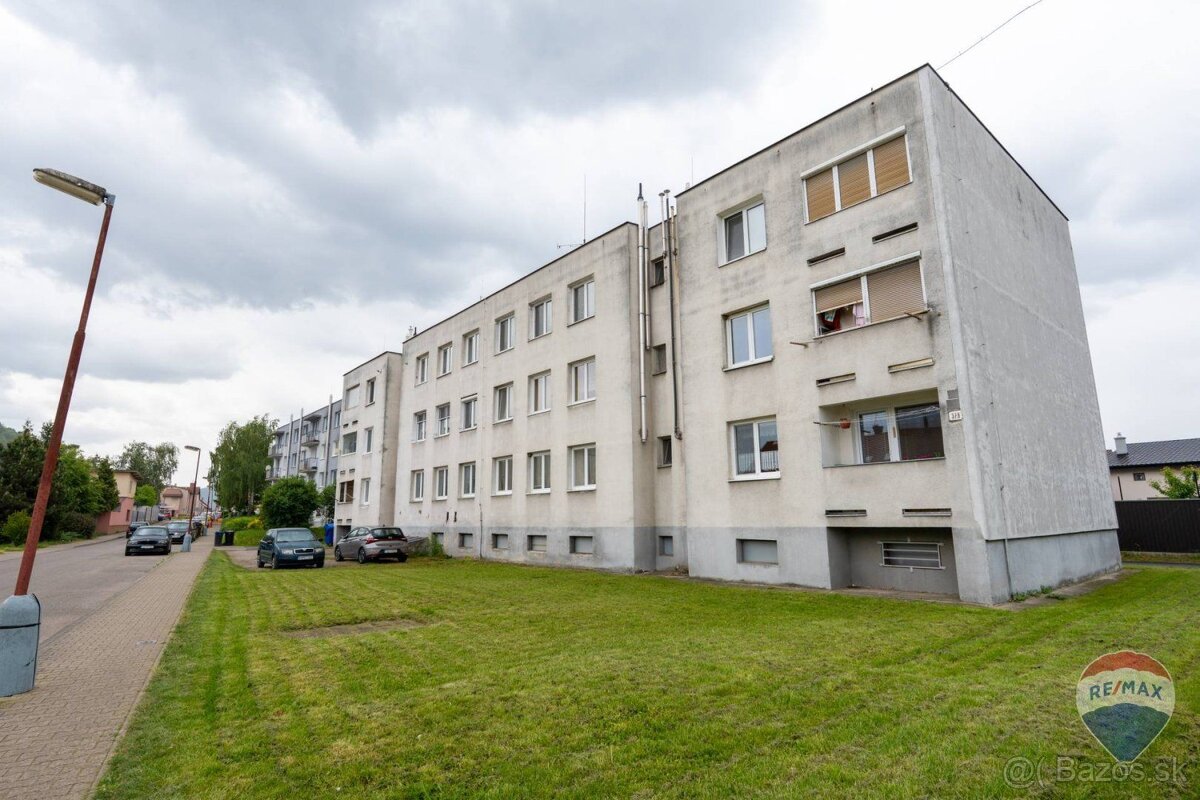 na predaj 3 - izbový byt 57m2 Trenčianska Teplá