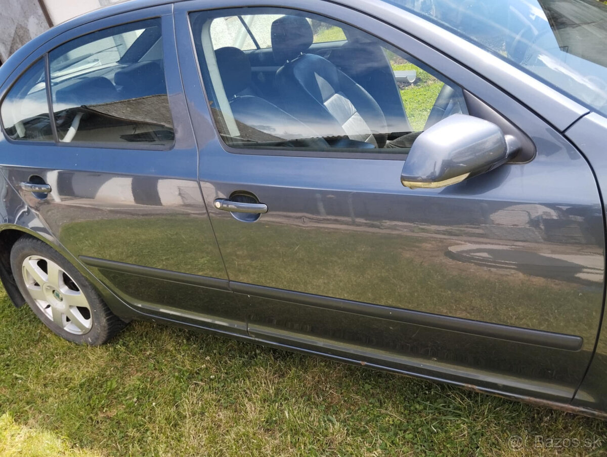 dvere, naraznik, škoda octavia 2, octavia II