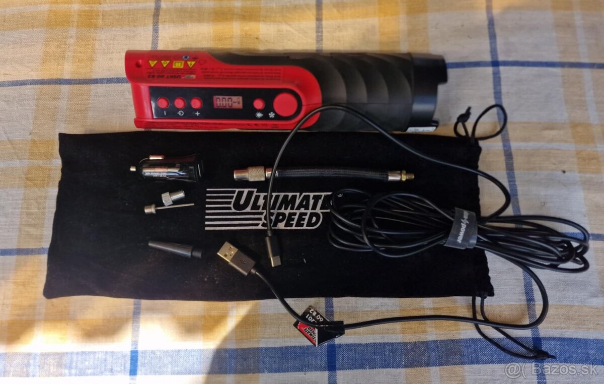Akumulátorový kompresor Ultimate Speed USKT 60 B2